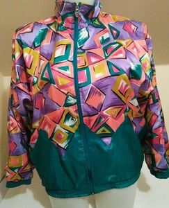Vintage 1980s lavon winbreaker